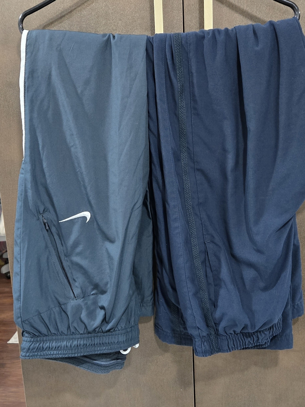 Nike Bundle Navy Blue And Dark Gray Track Pants